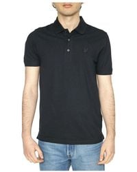 Lyle & Scott - Tops ,Blauw ,Katoen Polo Shirt - Lyst