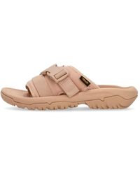 Teva - Schoenen ,Roze ,Polyester Maple Sugar Slide Pantoffels Met Sneldrogende Technologie - Lyst