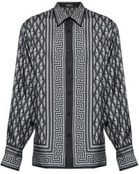 Versace - Silk Shirt - Lyst