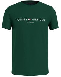 Tommy Hilfiger Shirts - - Heren - Groen
