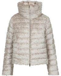 Herno - Jassen ,Grijs ,Chantilly Down Jacket - Lyst