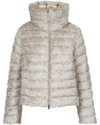 Herno - Jassen ,Grijs ,Chantilly Down Jacket - Lyst
