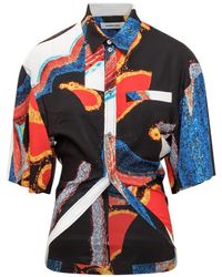Ambush - Overhemden ,Zwart ,Shirts Met Korte Mouwen - Lyst