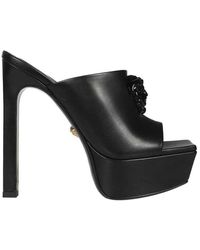 Versace - Heeled Mules - Lyst