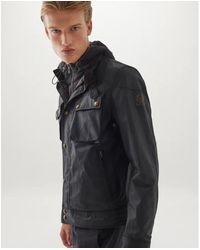 Belstaff - Jassen ,Zwart ,Katoen La Racemaster Jacket - Lyst