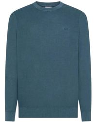 Sun 68 - Round-Neck Knitwear - Lyst