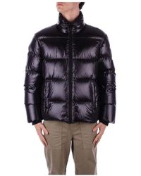 Moose Knuckles - Schwarzer kings puffer tel - Lyst