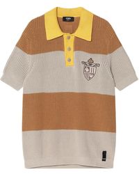 Fendi - Gestreept Poloshirt - Lyst