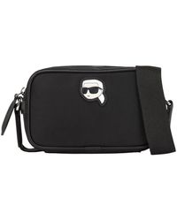 Karl Lagerfeld - Taschen Ikon Nylon Camera Bag - Lyst