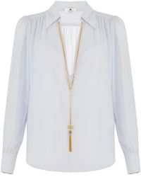 Elisabetta Franchi - Blouses - Lyst
