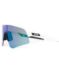 Oakley - Weiße sonnenbrille mit original-etui - Lyst