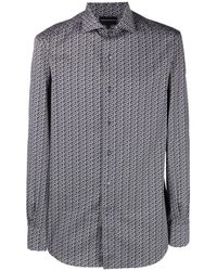Emporio Armani - Casual Overhemden - Lyst