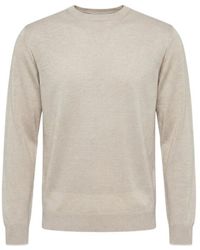 Peserico - Round-Neck Knitwear - Lyst