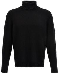 Zanone - Turtleneck Trui - Lyst