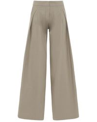 LeKasha - Rum Geplooide Broek Met Wijde Pijpen - Lyst