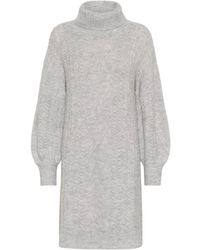 Cream - Knitted Dresses - Lyst