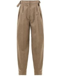 Drumohr - Braune hose für frauen lp619lpc 545 - Lyst