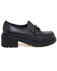 Calpierre - Loafer Mit Plateauabsatz - Lyst