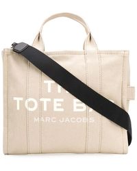 Marc Jacobs - Borsa tote in canvas con stampa logo - Lyst