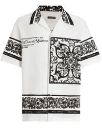 Dolce & Gabbana - Short Sleeve Shirts - Lyst