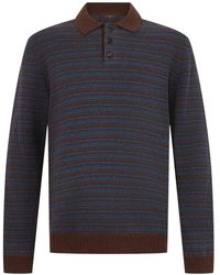 Slowear - Tops ,Veelkleurig ,Wol Trui Met Polokraag Van Wol - Lyst