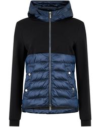 Moorer - Casual Puffer Jacket Met Capuchon - Lyst