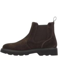 Woolrich - Schoenen ,Bruin ,Suède Chelsea Boot - Lyst
