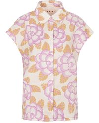 Marni - Overhemden ,Veelkleurig ,Shirt - Lyst