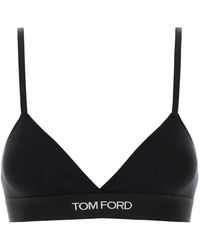 Tom Ford - Ondergoed ,Zwart ,Modal Signature Bra - Lyst