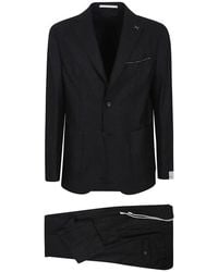 Eleventy - Kostuums ,Zwart ,Wol Luxe Wollen Blend Blazer - Lyst