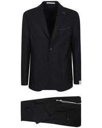 Eleventy - Kostuums ,Zwart ,Wol Luxe Wollen Blend Blazer - Lyst