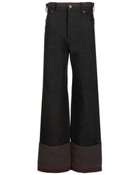 Loewe - Wide Jeans - Lyst