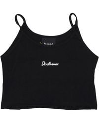 DISCLAIMER - Sleeveless Tops - Lyst