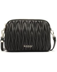 Kazar - 3-Kammer-Tasche Mit Dreidimensionalem Steppmuster - Lyst