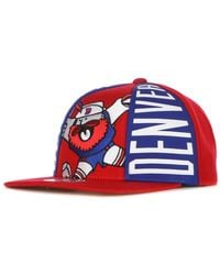 Mitchell & Ness - Denver Nuggets Flache Schirm Snapback Kappe - Lyst