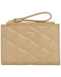 Lacoste - Porte-Monnaie Crocodelle Cuir - Lyst