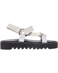 SCAROSSO - Flat Sandals - Lyst