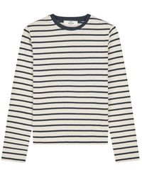 Mads Nørgaard - Long Sleeve T-Shirts - Lyst