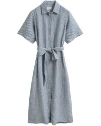 GANT - Kleedjes ,Blauw Jurken - Lyst