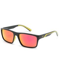 Ferrari - Schwarze sonnenbrille mit zubehör - Lyst