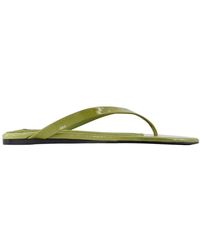 Ami Paris - Schoenen ,Groen ,Leer Sandalen Met Puntneus - Lyst