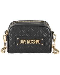 Love Moschino Cross body bag with logo - Negro