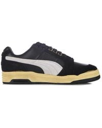 PUMA - Vintage-stil low-top-sneaker schwarz/weiß - Lyst