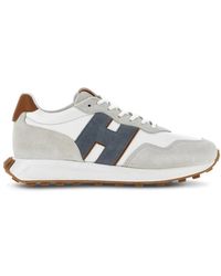 Hogan - Weiße sneakers mit multicolor-design - Lyst