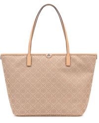 Tory Burch - T Monogram Zip Tote - Lyst