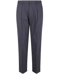 Herno - Broeken ,Grijs ,Klassieke Broek - Lyst