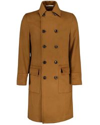 AUTORE - Double-Breasted Coats - Lyst