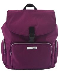 EA7 - Logo Patch Rugzak - Lyst