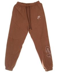 Nike - Fitness ,Bruin ,Katoen Lichtgewicht Trainingsbroek Sportkleding - Lyst
