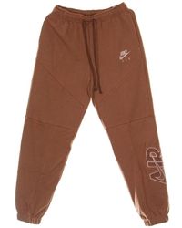 Nike - Fitness ,Bruin ,Katoen Lichtgewicht Trainingsbroek Sportkleding - Lyst